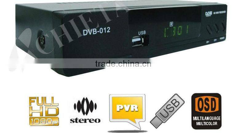 Full Digital Global DVB-T2 TV Receiver with Multi-function