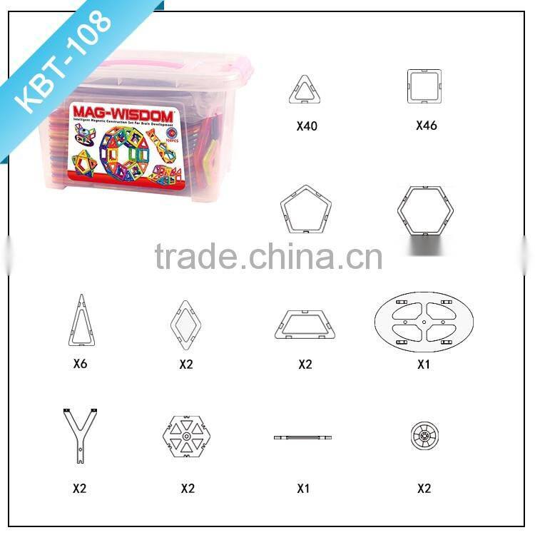 magic magnetic construction blocks for kids