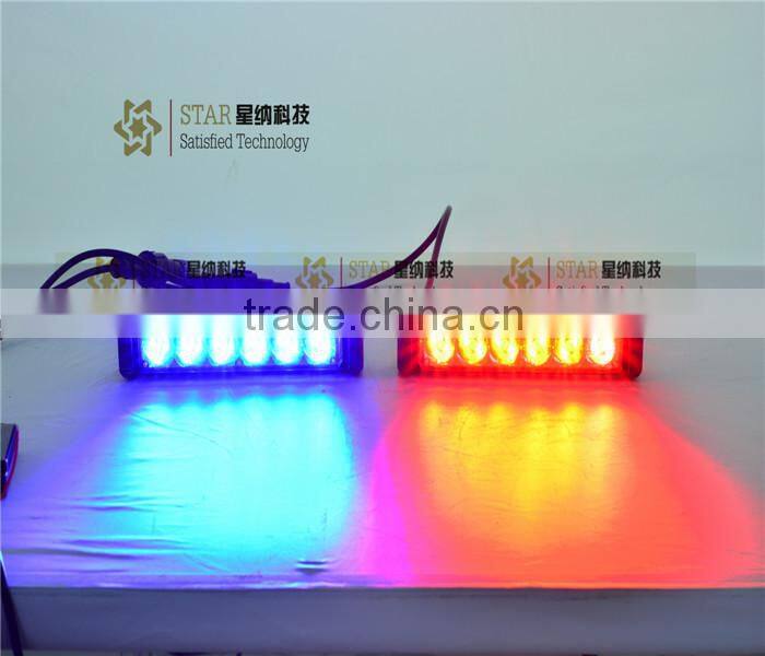CE ROH certificated 12V Motorcycle led light emergency vehicle visor strobe lights (LED-186P-1)