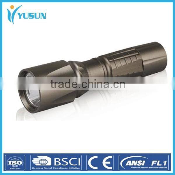 High quality aluminum alloy lighting tools Strong light flashlight