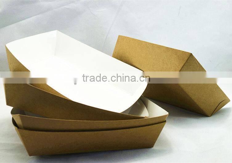 eco-friendly hamburger paper tray