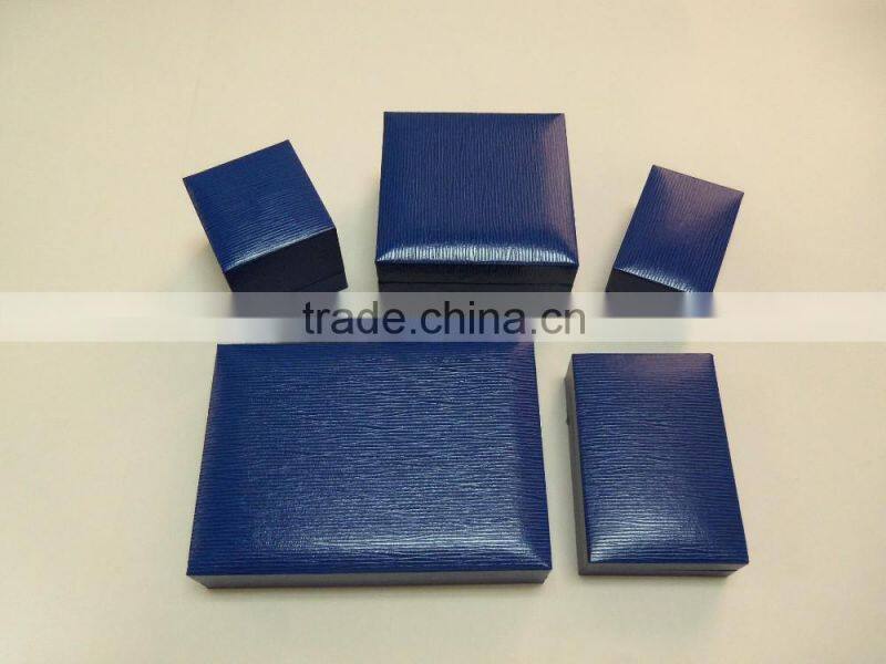 Elegant paper ring box Custom leatherette paper jewelry box gift boxes