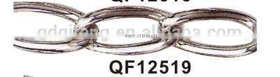 QF12519 nickel colour roller chain delicate design