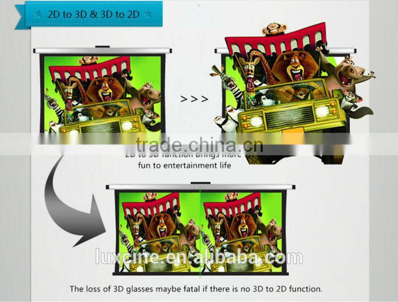 Yes Portable and DLP 3D Multimedia Projector / Mini Handy Projector