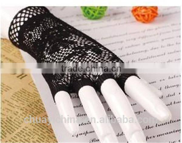 2015 Nylon Ladies Fashionable Sexy Fishnet Glove