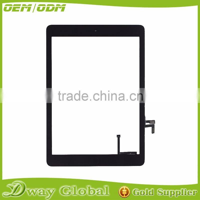 Factory price touch sensor for ipad air touch panel for ipad 5 touch screen digitizer spare parts