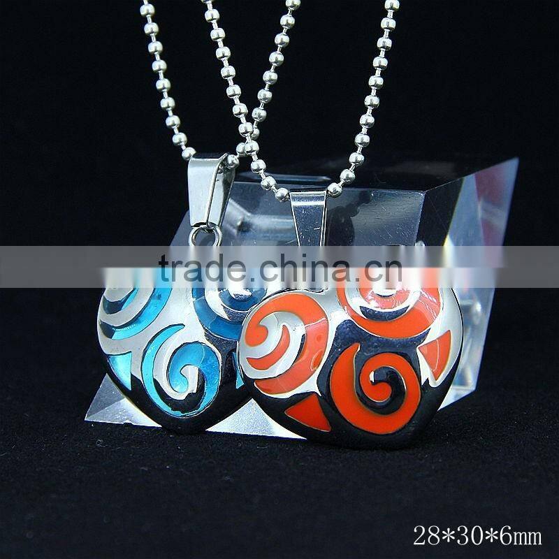 hot selling enamel heart pendants for wholesale