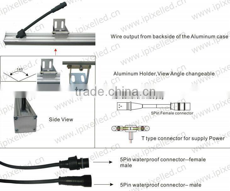 SJ-10048-DMX / SJ-DMX-100 dmx512 led rigid bar1m/pcs