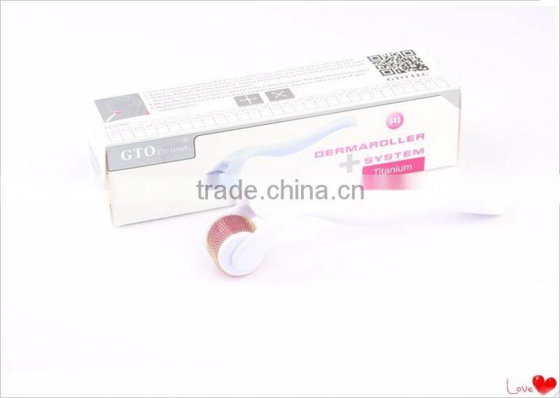 GTO 540 derma roller titanium micro needle roller dermaroller 540 needles
