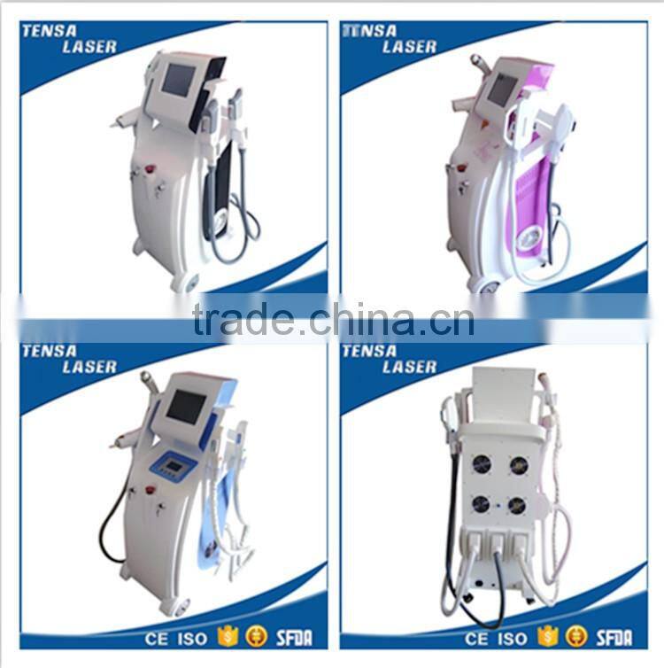 IPL Type and Yes IPL+ RF treatment facial multifunction beauty machine