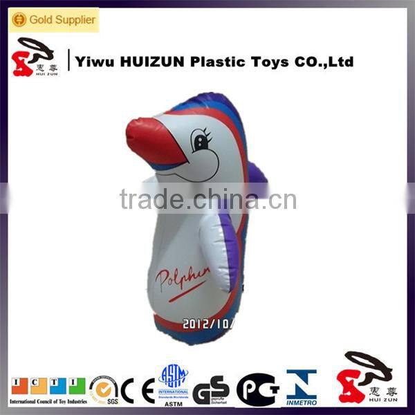 48cm inflatable penguin tumbler with new style;inflatable tumbler