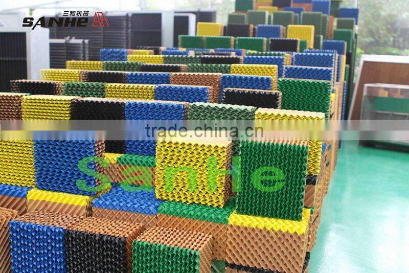 Sanhe poultry cooling system chicken house green house cooling pad system