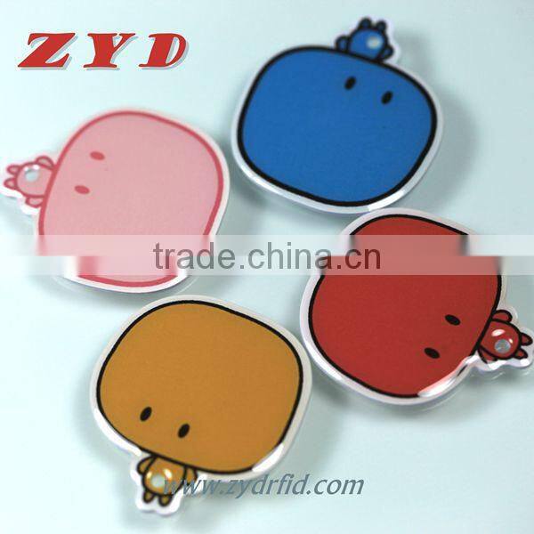 Wholesal RFID NFC ntag203 / ntag213 / ntag216 epoxy tag/ key tag