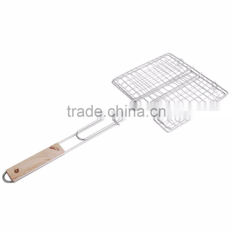 food grade stainless steel barbecue BBQ crimped wire mesh