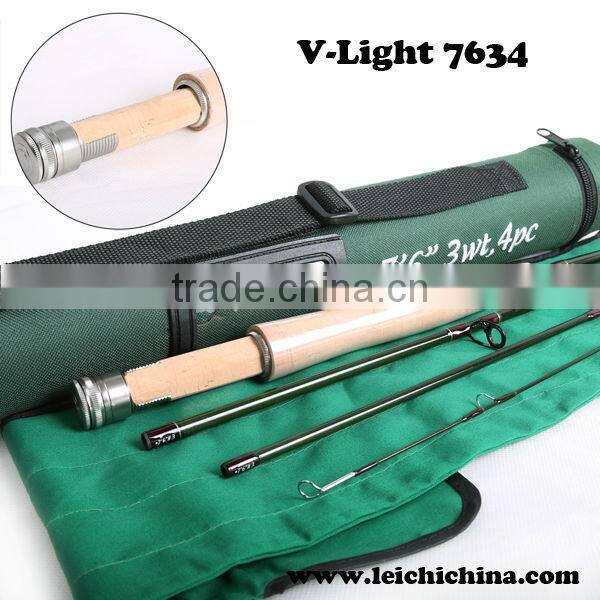 30T+36T SK 9ft #5 7sec V-Traveller 9057 carbon fly fishing rod