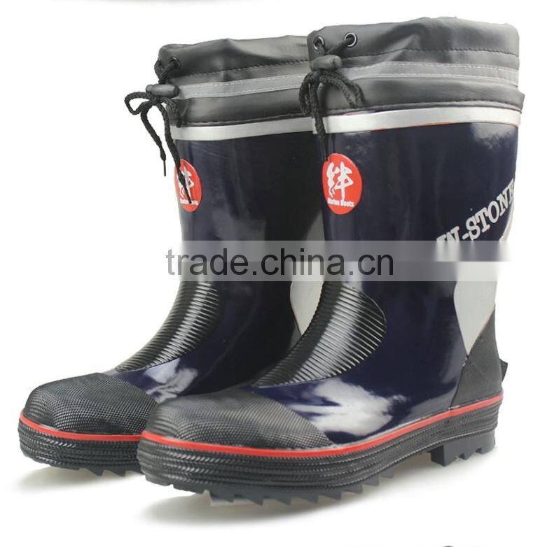 popular in Japan market custom made cheap unisex wellies rubber rain boots