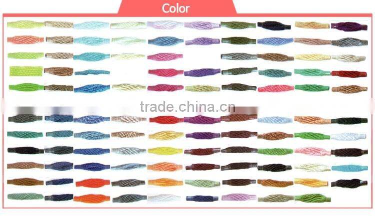 White cotton yarn for knitting socks