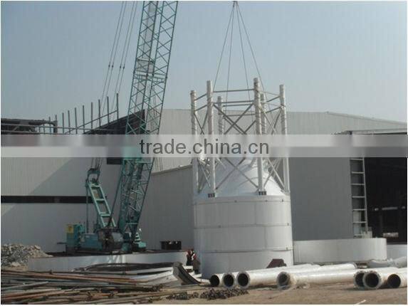 Used 50 tons cement silo,bulk cement storage silo ,powder storage silos