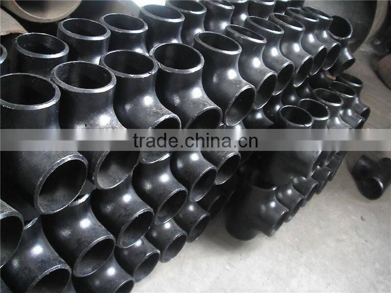 forging Mechanical Parts Fabrication Services cross Pipe Fittings stainless steel tee black steel pipe tee