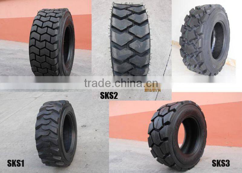 China factory skid steer tyre backhoe tyre bobcat tyre 11L-16 14-17.5 12-16.5 10-16.5