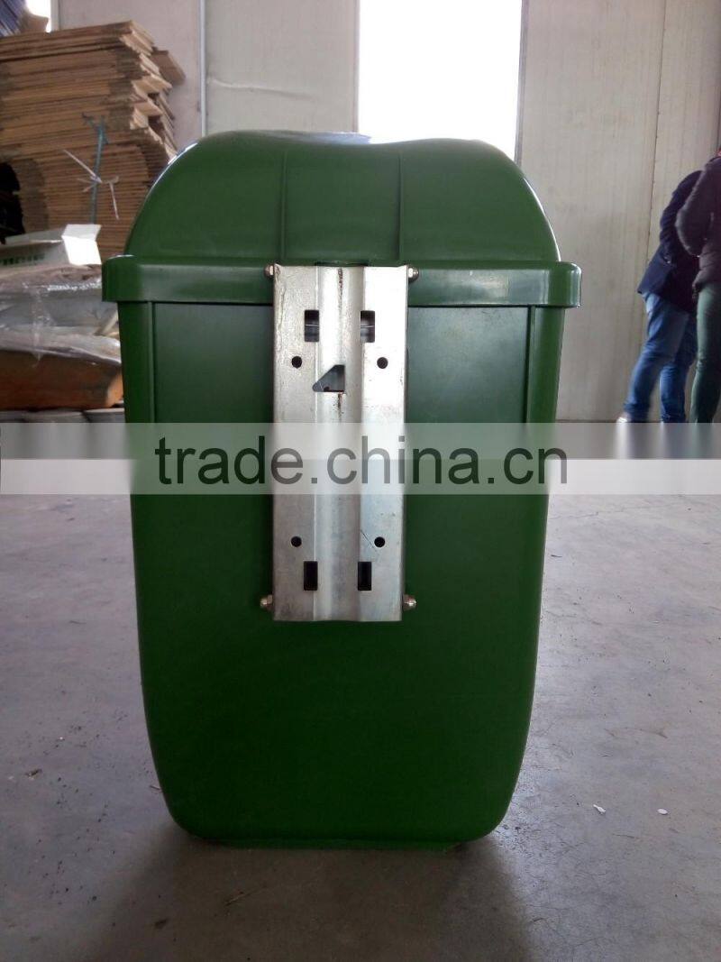 dustbins 50 liter plastic container housekeeper smart trash can