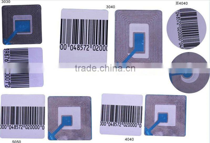 Wholesale EAS 8.2MHz RF soft label,RF soft label XLD-R01 3X3CM