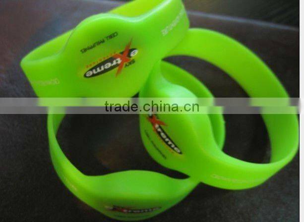 Silicon RFID NFC wristband