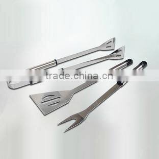 2015 Stainless steel barbecue tools three-piece suit
