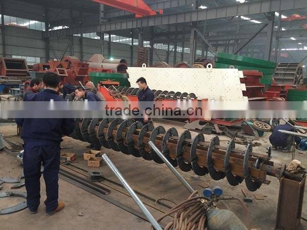 Hot selling river sand washing machine, screw stone sand washing machine price