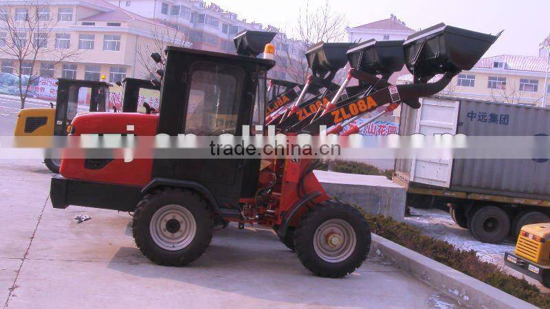 ZL08A Wheel loader,800kg mini loader