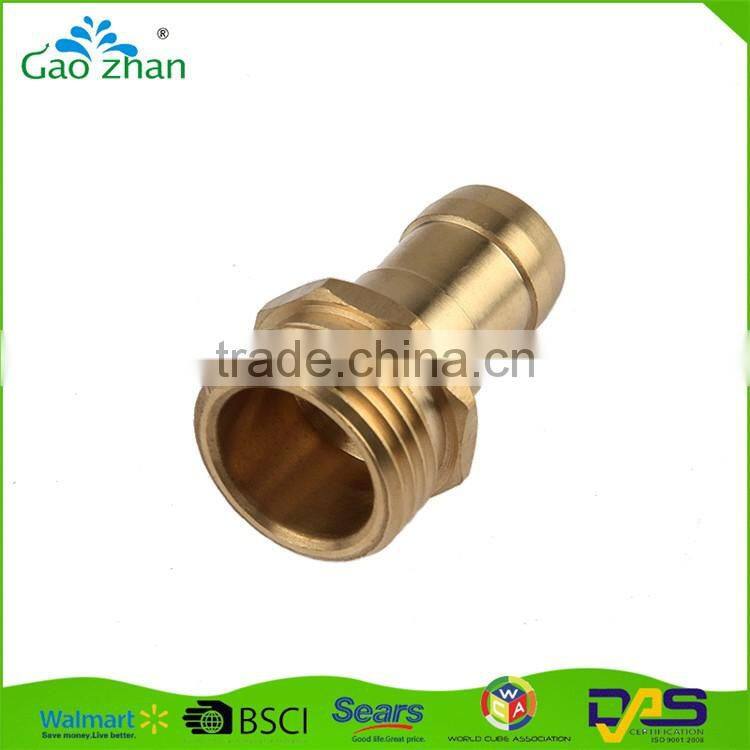 3/4" NPT BSPT male thread hose barb air connector drawing