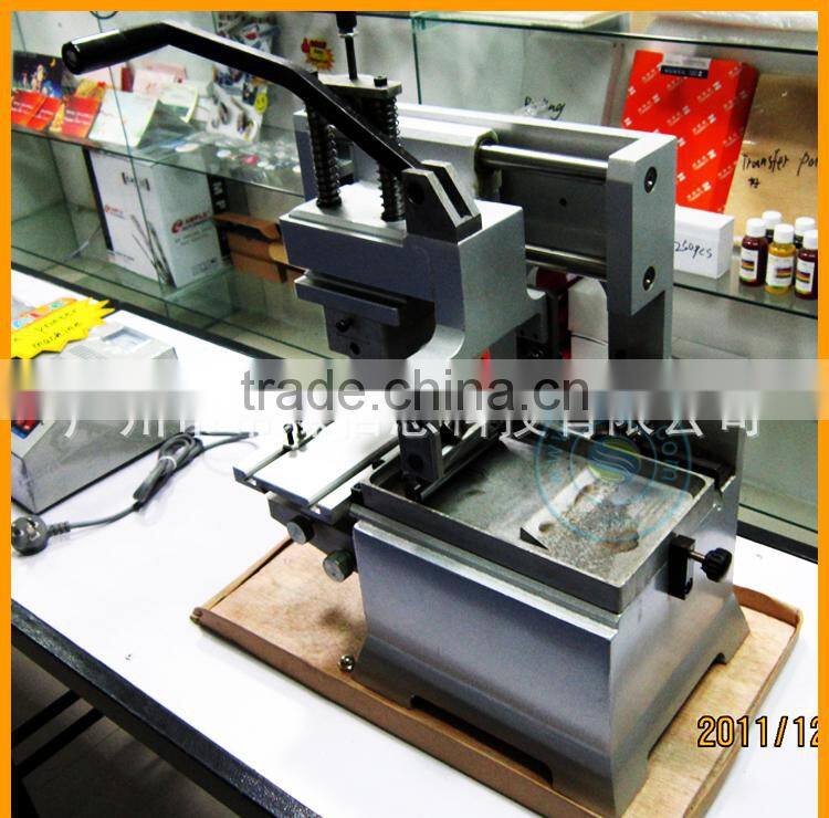 Tabletop one color manual pad printer