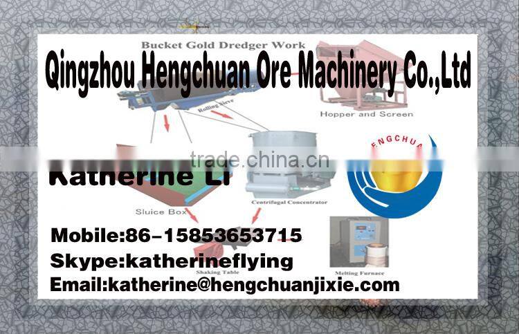 China Small Gold Dredger/Mini Dredge for Sale