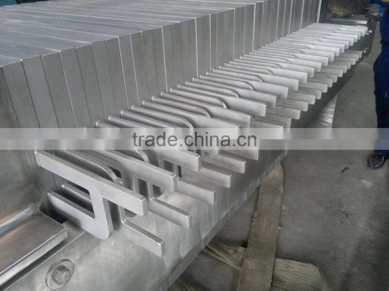 Filter press for sale made by stainless steel material of food grade