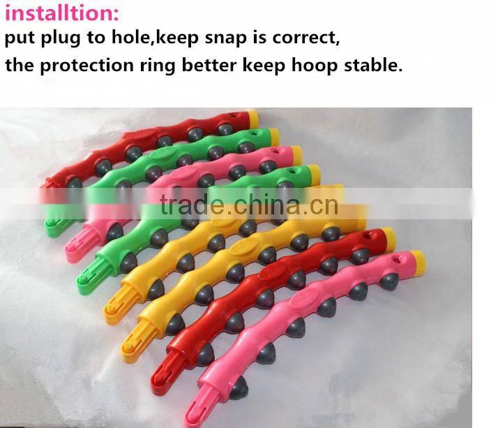 8sections Assemble Plastic forceful massage Hula Hoop for adult