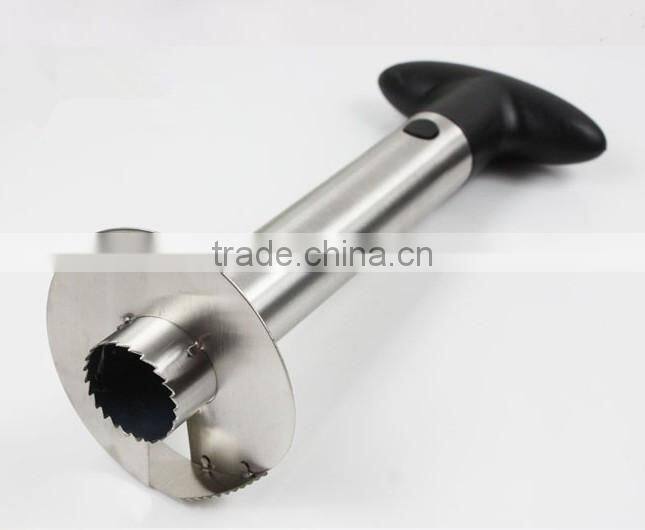 All Ware Stainless Steel Pineapple Easy Slicer and De-Corer