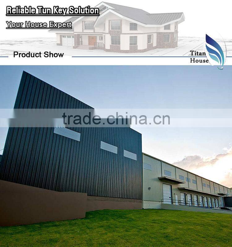 Light Steel Structure Small Warehouse with Office