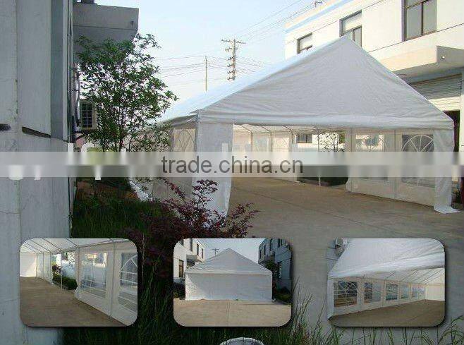 Transparent temporary tent for car parking