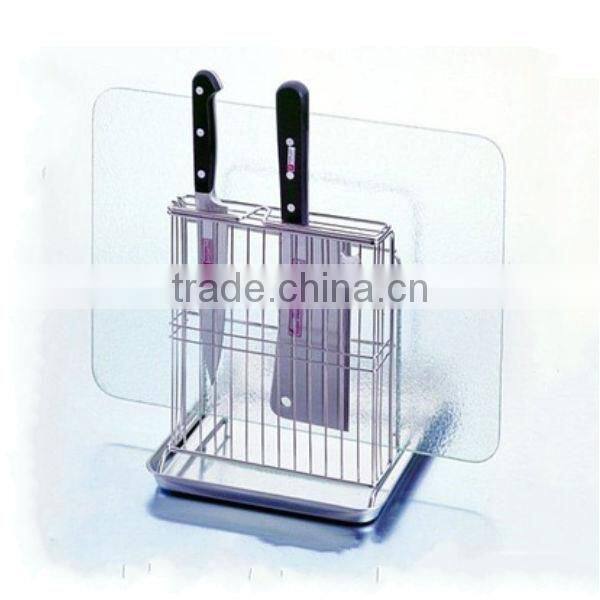 utility multi-functional Kitchen Storage Knife & Cutting Board Rack