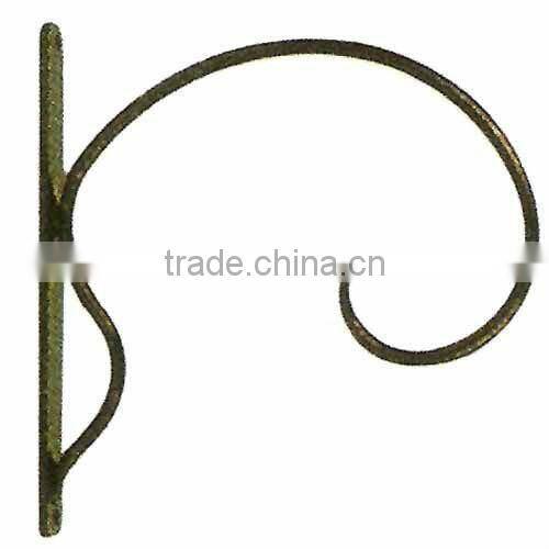 METAL WALL-HUNG HANGING BASKET HOOK