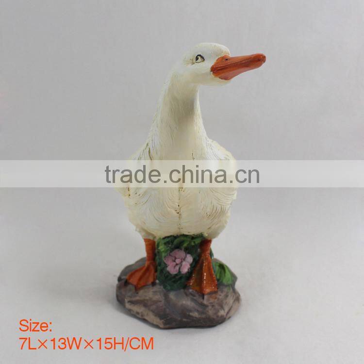 Resin garden decor goose statue