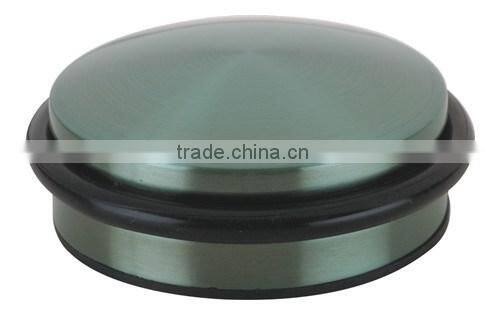 Stainless Steel Sliding Glass Shower Door Stopper With Rubber Ring