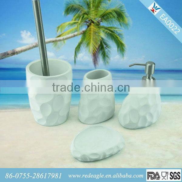 EA0095 bamboo bathroom accessory set