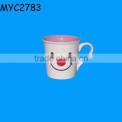 Unique design ceramic wood mini beer stein