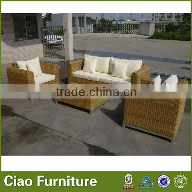Villa rattan outdoor furniture patio wicker sofa sets Factory direct