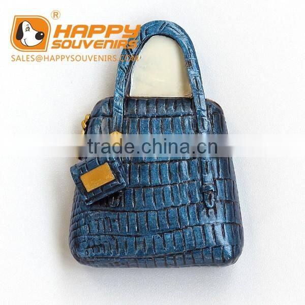 Fashion Bag 3D Resin Mini Bags Fridge Magnets and Other Promotion Gifts