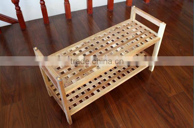 Reasonable price walnut shoe rack