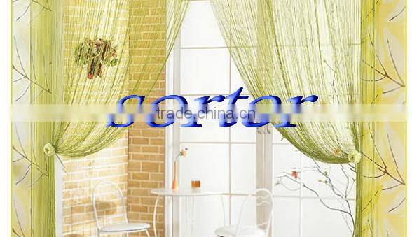 modern string wall/window/door curtain/line curtain