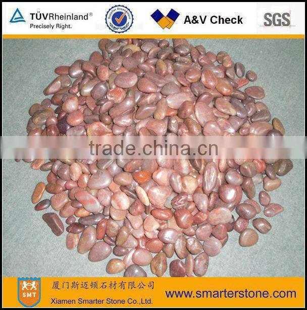 Landscape Red Pebbles