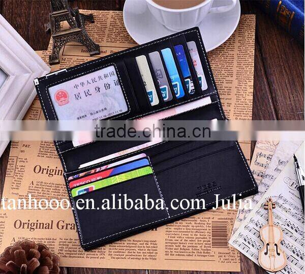 Hot selling custom men's Leather Wallet